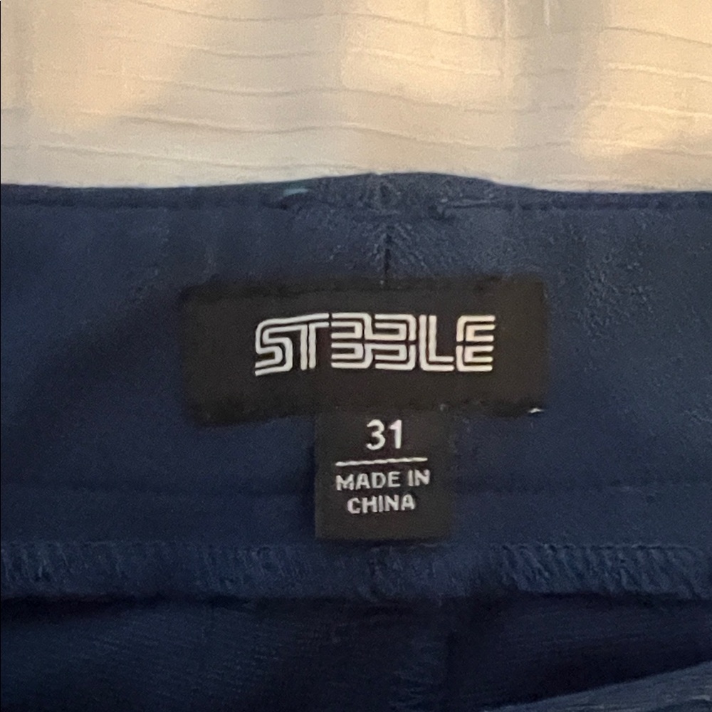 Men's Navy Blue Shorts - Picture 2 of 3
